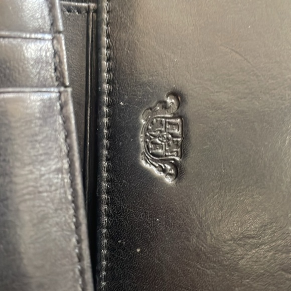 Bosca black leather wallet. - Picture 7 of 10